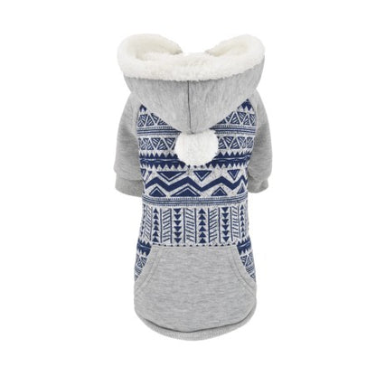 Nayeco Lithos Hoddie With Hood And Fleece - суитшърт за кучета 25 см