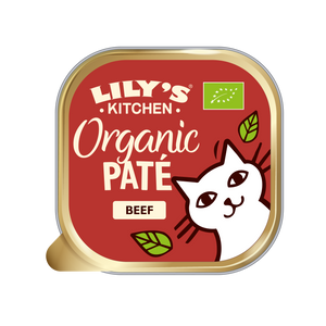Lilys Kitchen Organic Beef - пастет за котки с говеждо 85 гр.