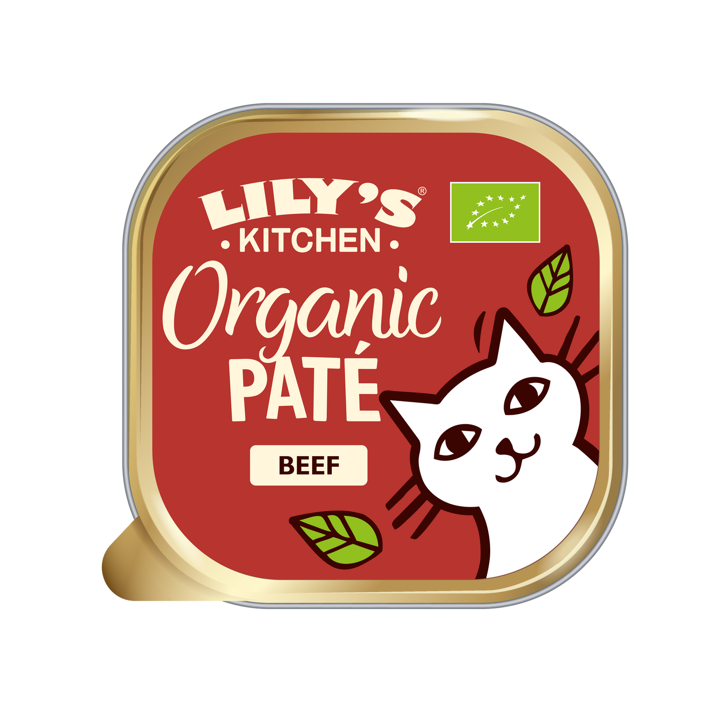 Lilys Kitchen Organic Beef - пастет за котки с говеждо 85 гр.
