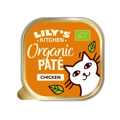 Lilys Kitchen Organic Chicken - пастет за котки с пилешко 85 гр.