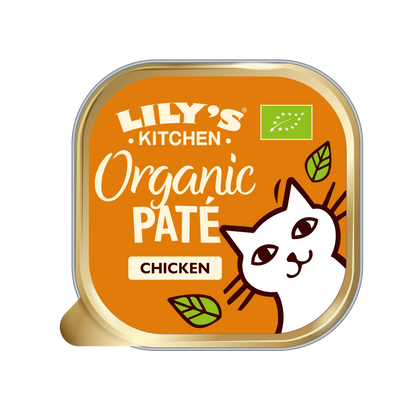 Lilys Kitchen Organic Chicken - пастет за котки с пилешко 85 гр.