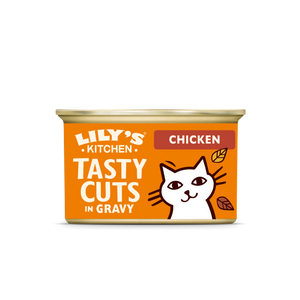 Lilys Kitchen Cat Tasty Cuts Chicken - консерва за котки с пилешко 85 гр