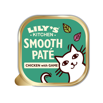 Lilys Kitchen Cat Smooth Chicken & Game - пастет за котки с пилешко и дивеч 85 гр.