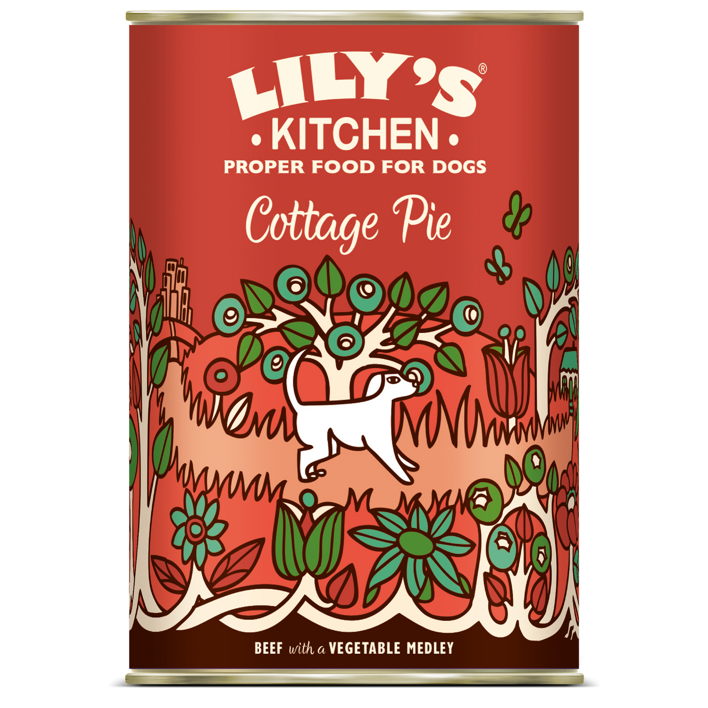 Lilys Kitchen Dog Cottage Pie - консерва за кучета с говеждо 400 гр.