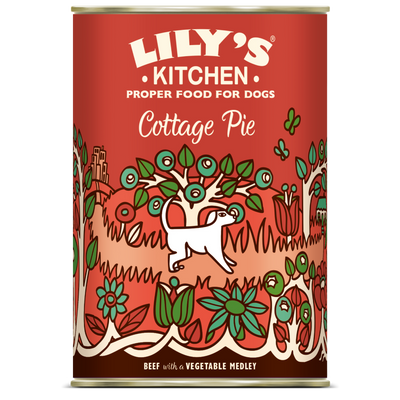 Lilys Kitchen Dog Cottage Pie - консерва за кучета с говеждо 400 гр.