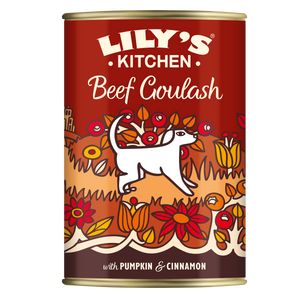Lilys Kitchen Dog Beef Goulash - консерва за кучета с говеждо 400 гр.