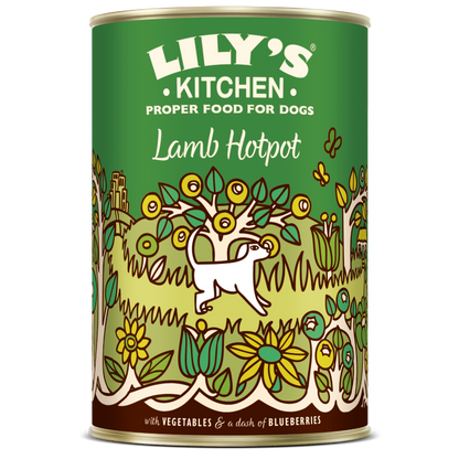 Lilys Kitchen Dog Lamb Hotpot - консерва за кучета с агнешко месо 400 гр.