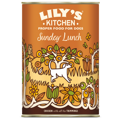Lilys Kitchen Dog Sunday Lunch - консерва за кучета с пилешко 400 гр