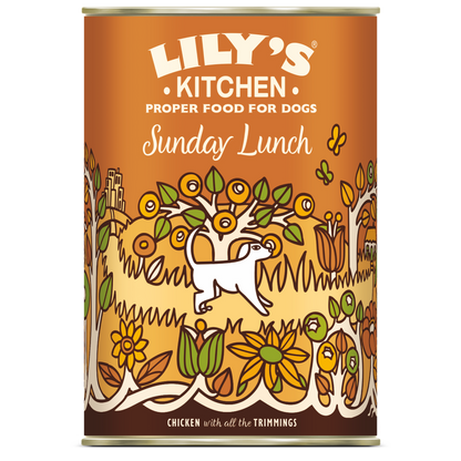 Lilys Kitchen Dog Sunday Lunch - консерва за кучета с пилешко 400 гр