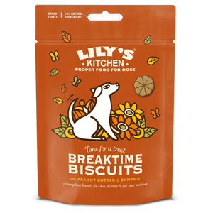 Lilys Kitchen Breaktime Biscuits - хрупкави бисквитки за куче 80 гр.