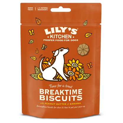 Lily's Kitchen Breaktime Biscuits - crispy dog biscuits 80 g