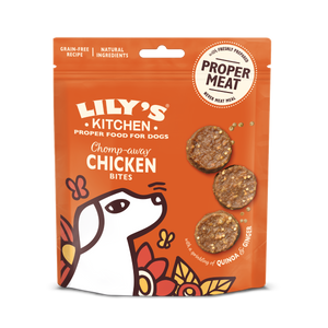 Lilys Kitchen Chicken Bites - хапки пилешко месо за кучета 70 гр