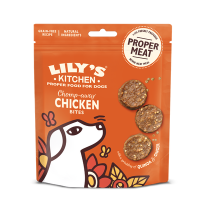 Lilys Kitchen Chicken Bites - chicken bites for dogs 70 g