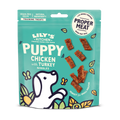 Lilys Kitchen Dog Puppy Chicken and Turkey Nibbles - лакомство на хапки с пилешко и пуешко 70 гр.