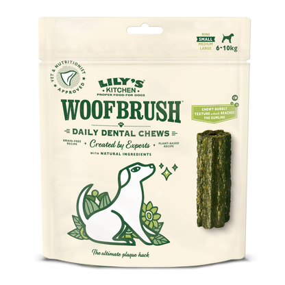 Lily's Kitchen Woofbrush Small - dental chews for dogs up to 10 kg, 7 pcs