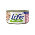 Life Natural dog Chicken Fillets with Ham - с пилешко месо с шунка, консерва - 90 грама