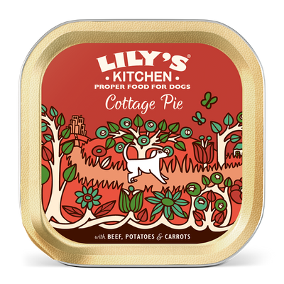 Lilys Kitchen Dog Cottage Pie - пастет за кучета с говеждо 150 гр