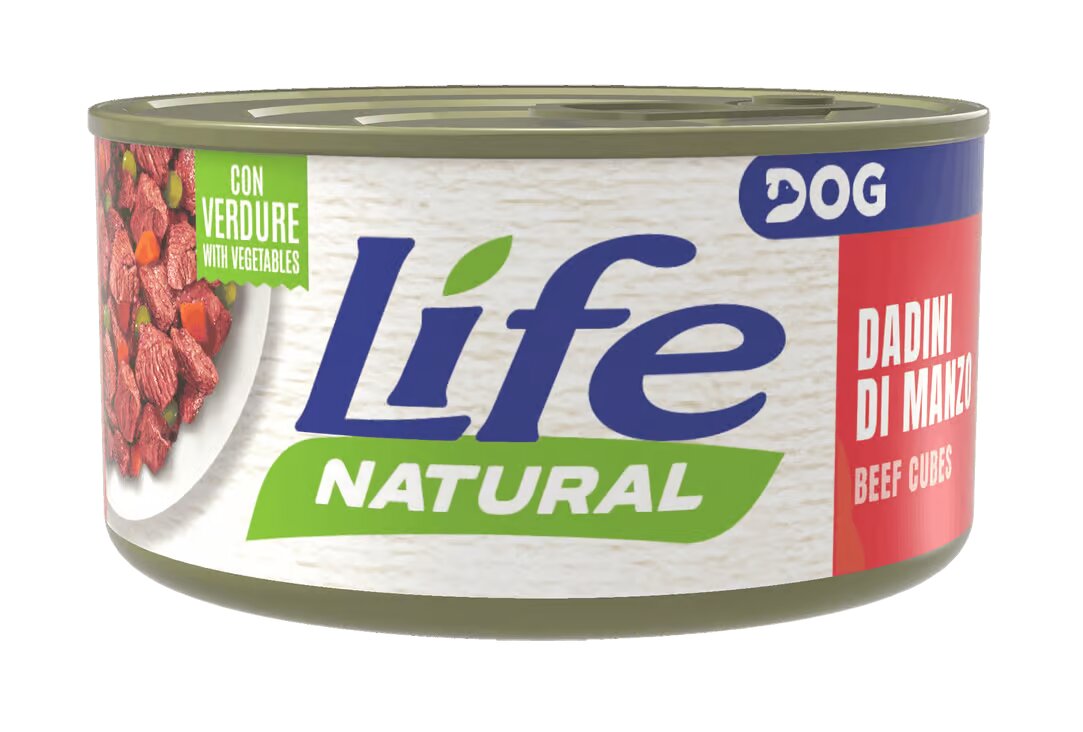Life Natural dog Beef with vegetables - говеждо със зеленчуци 90 грама
