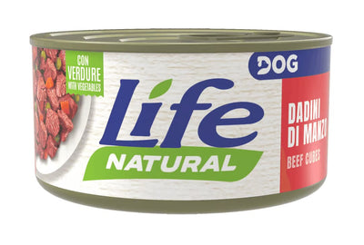 Life Natural dog Beef with vegetables - говеждо със зеленчуци 90 грама