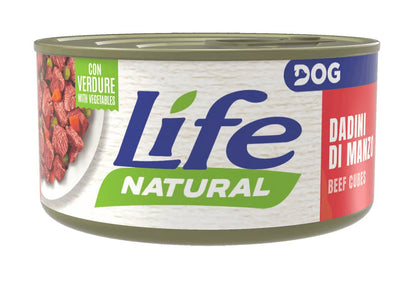 Life Natural dog Beef with vegetables - говеждо със зеленчуци 90 грама