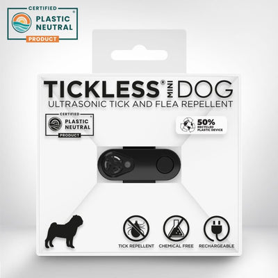 TickLess Ultrasonic Mini Dog - електронен уред за предпазване от бълхи и кърлежи на домашните любимци с USB зареждане лилав