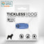 TickLess Ultrasonic Mini Dog - електронен уред за предпазване от бълхи и кърлежи на домашните любимци с USB зареждане зелен