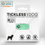 TickLess Ultrasonic Mini Dog - електронен уред за предпазване от бълхи и кърлежи на домашните любимци с USB зареждане зелен