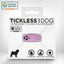 TickLess Ultrasonic Mini Dog - електронен уред за предпазване от бълхи и кърлежи на домашните любимци с USB зареждане зелен