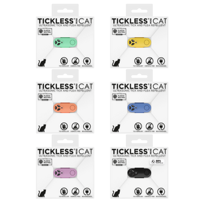 TickLess Ultrasonic Mini Dog - електронен уред за предпазване от бълхи и кърлежи на домашните любимци с USB зареждане лилав