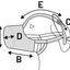 Flamingo Muzzle Benzo L - намордник за куче 8,5 / 4,5 / 11,5 см