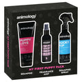 Animology My First Puppy Pack - сет за къпане /шампоан 250 мл., спрей-сух шампоан 150 мл. и парфюмен спрей 250 мл./