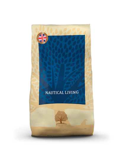 Essential Nautical Living - суха храна за кучета от средни и големи породи със сьомга и пъстърва 10 кг