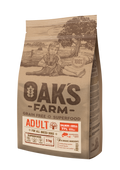 Oaks Farm Adult Salmon with Krill All Breeds - суха храна със сьомга и крил за кучета от всички породи