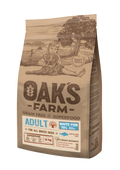 Oaks Farm Adult White Fish All Breeds - суха храна с бяла риба за кучета от всички породи
