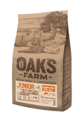 Oaks Farm Junior Salmon and Krill All Breeds - суха храна със сьомга и крил за кученца от всички породи