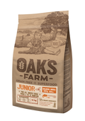 Oaks Farm Junior Salmon and Krill All Breeds - суха храна със сьомга и крил за кученца от всички породи