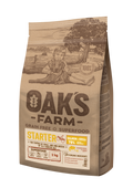 Oaks Farm Starter Salmon and Krill - стартер храна със сьомга и крил за кученца от малки и мини породи