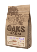 Oaks Farm Grain Free Lamb Sterilized Adult Cat - суха храна за кастрирани котки с агнешко месо