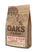 Oaks Farm Grain Free Salmon Adult Cat - суха храна за котки със сьомга