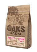 Oaks Farm Grain Free Salmon Adult Cat - суха храна за котки със сьомга