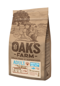 Oaks Farm Grain Free White Fish Adult Cat - суха храна за котки с бяла риба