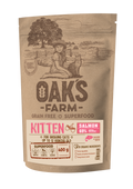 Oaks Farm Grain Free Salmon Kitten - суха храна със сьомга за котенца