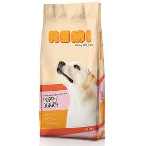 Remi Dog Puppy and Junior - суха храна за кученца до 12 месеца