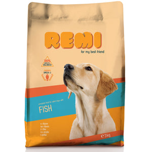 Remi Dog Fish - суха храна за кучета с риба