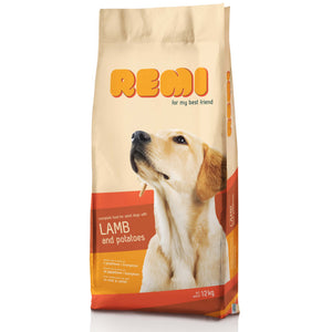 Remi Dog Lamb and Potatoes - суха храна за кучета с агнешко и картофи