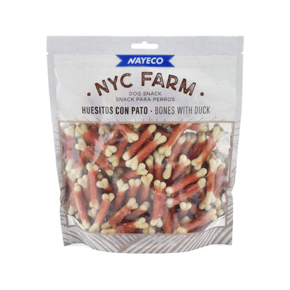 Nayeco NYC Farm Little Bone with Duck - лакомства за кучета с патешко 500 г