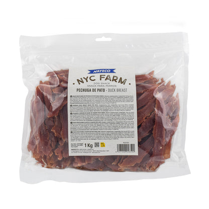 Nayeco NYC Farm Duck Breast - лакомства за кучета с патешки гърди
