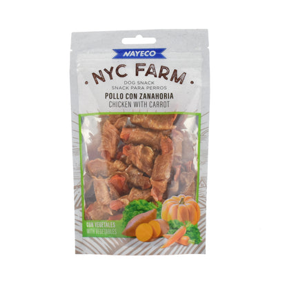 Nayeco NYC Farm Chicken with Carrot - лакомства за кучета с пилешко и морков 80 г