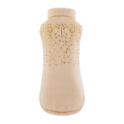 Nayeco Pink Glow Knitted Sweater - плетен пуловер за кучета