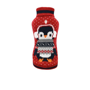 Nayeco Penguin Knitted Sweater - пуловер за кучета 20 см